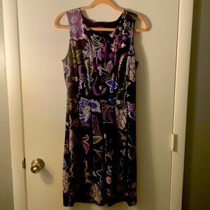 EUC Enfocus Studio Women’s dress. Multi-colored. Size 12